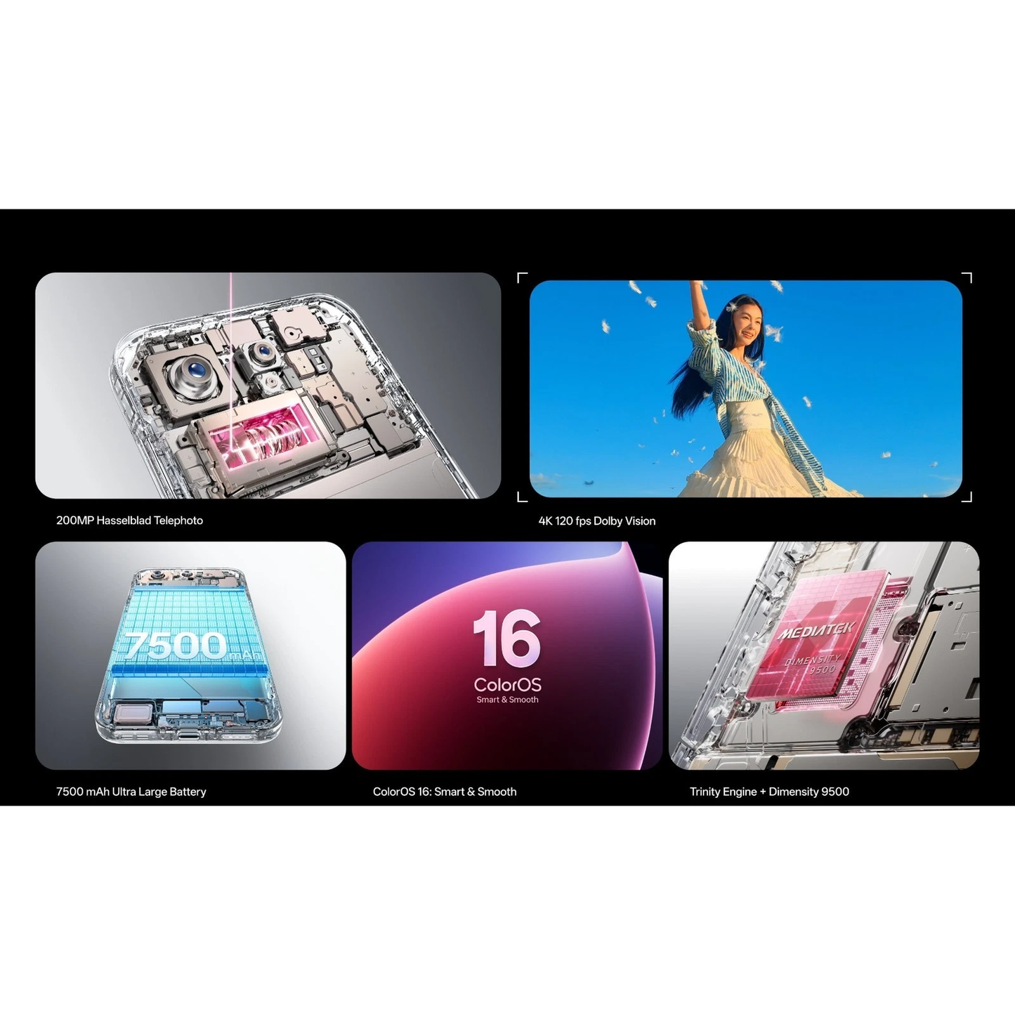 OPPO Find X9 Pro 5G 512GB - Titanium Charcoal