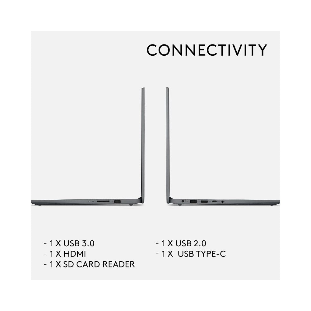 Lenovo IdeaPad Slim 1 15IAU7 15.6" Windows 11 Laptop - Intel Core i3-1215U 8GB RAM 128GB SSD