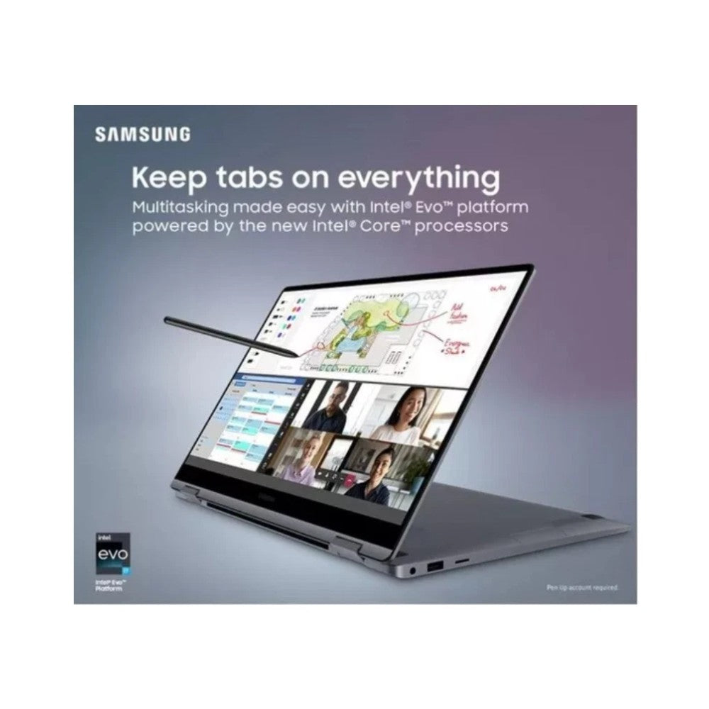 SAMSUNG Galaxy Book4 360 15.6" AMOLED Laptop Intel Core 7 16GB RAM 512GB SSD