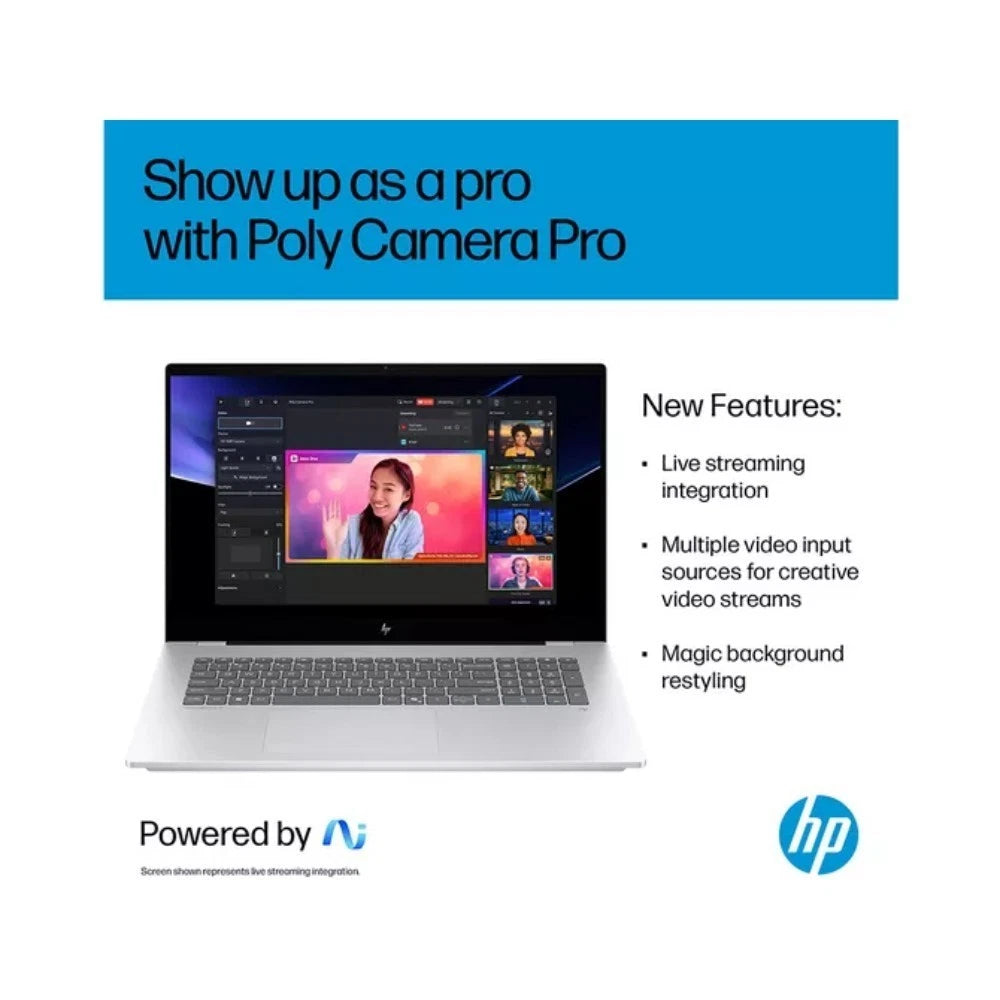 HP OmniBook 7 AI 17" Touchscreen Laptop - Intel Core Ultra 5 226V 16GB RAM