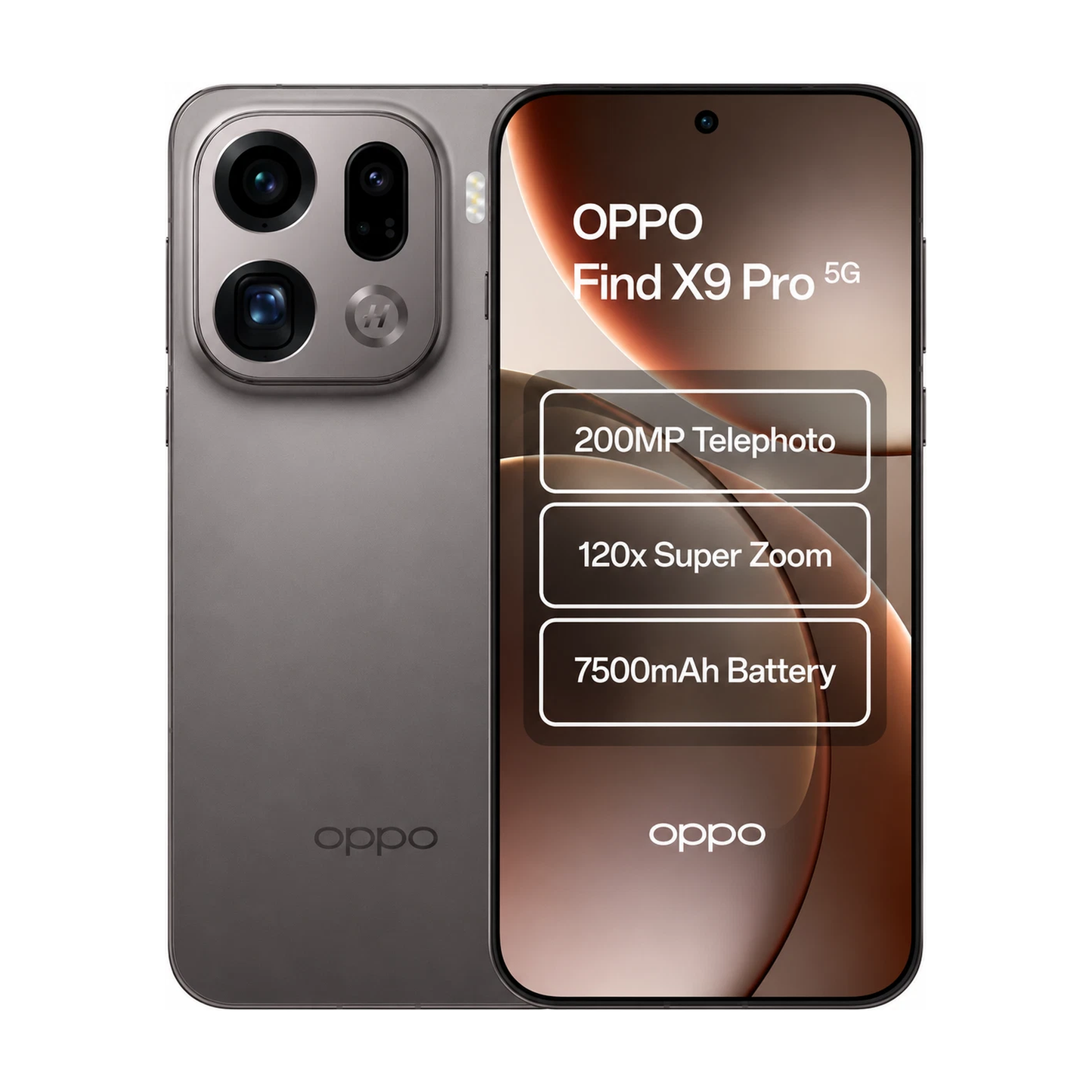 OPPO Find X9 Pro 5G 512GB - Titanium Charcoal
