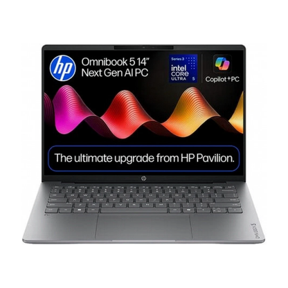 HP OmniBook 5 NGAI 14" OLED Laptop - Intel Core Ultra 5 322 16GB RAM 512GB SSD