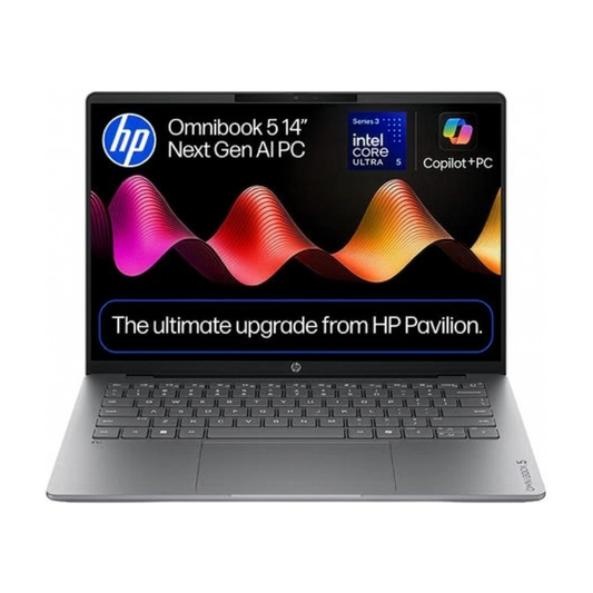 HP OmniBook 5 NGAI 14" OLED Laptop - Intel Core Ultra 5 322 16GB RAM 512GB SSD
