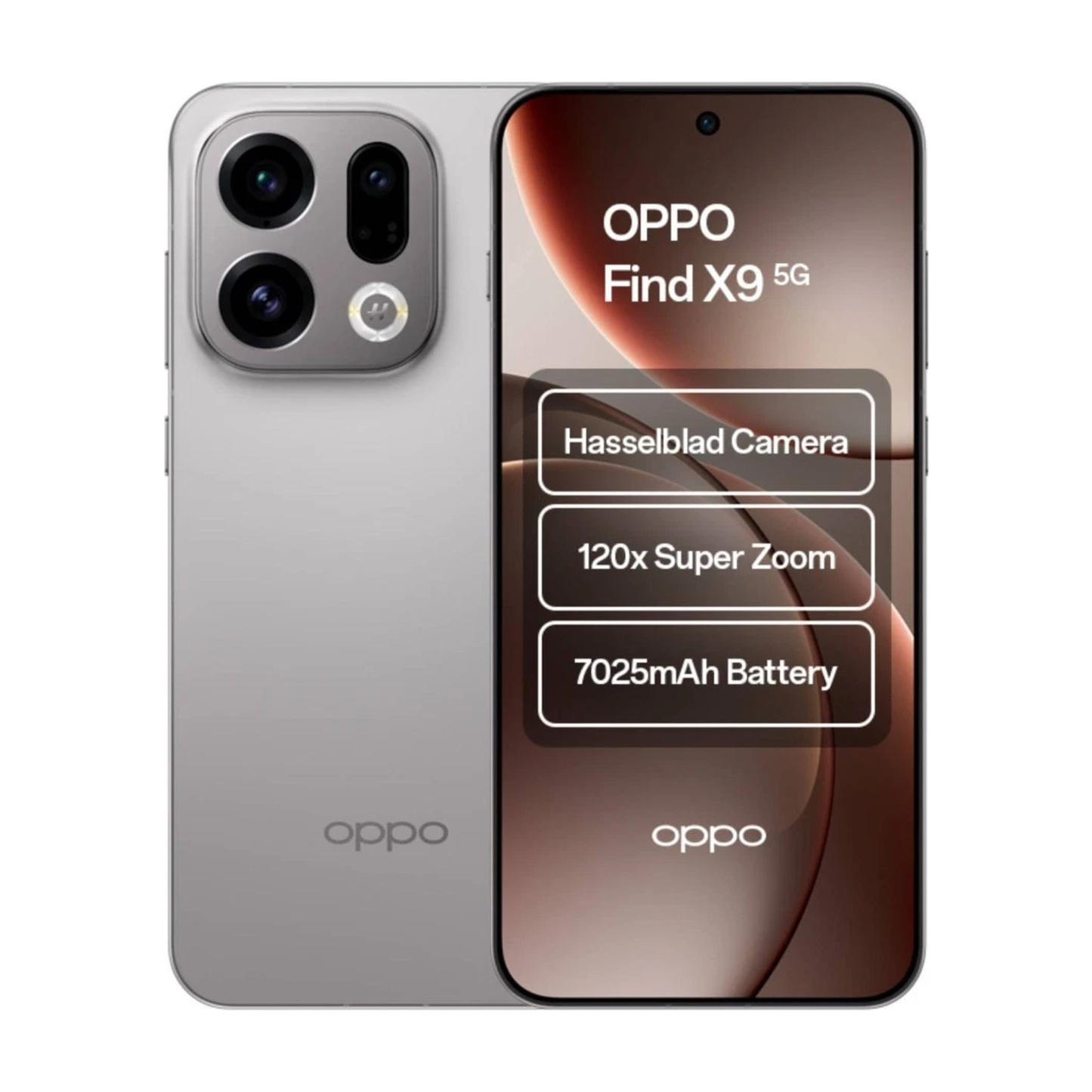 OPPO Find X9 5G 512GB - Titanium Grey