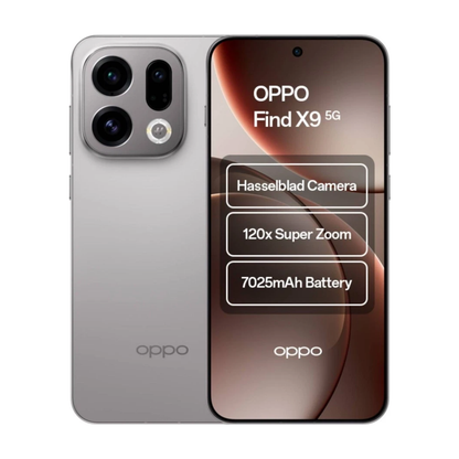 OPPO Find X9 5G 512GB - Titanium Grey