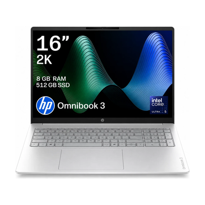 HP OmniBook 3 16" Laptop - Intel Core Ultra 5 225U 8GB RAM 512GB SSD