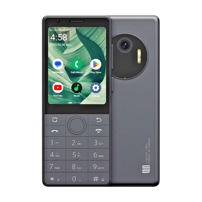Qin J36 4G 32GB - Dual SIM (Unlocked) - Google Play Touchscreen & Button Phone