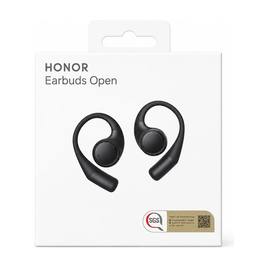 HONOR Earbuds Open Wireless Bluetooth Earphones - Polar Black