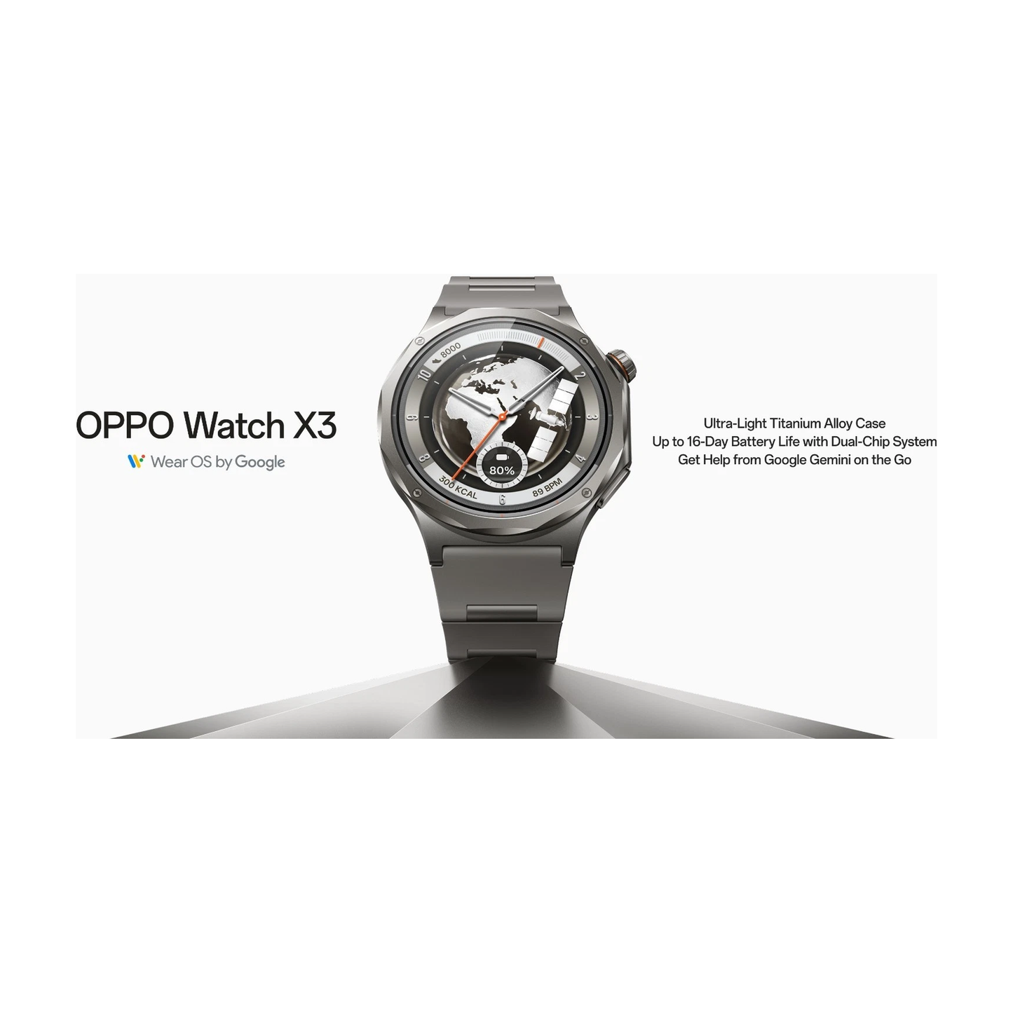 OPPO Watch X3 Smartwatch 32GB