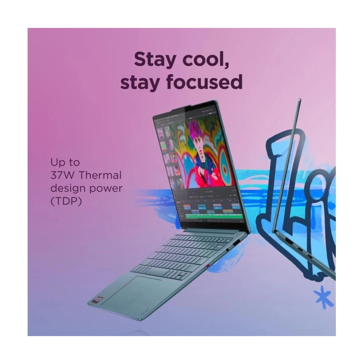 Lenovo Yoga Slim 7 14" OLED Laptop - AMD Ryzen AI 5 330 16GB RAM 512GB SSD