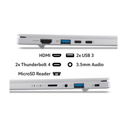 ACER Aspire 14 AI OLED Laptop - AMD Ryzen AI 5 340 16GB RAM 512GB SSD