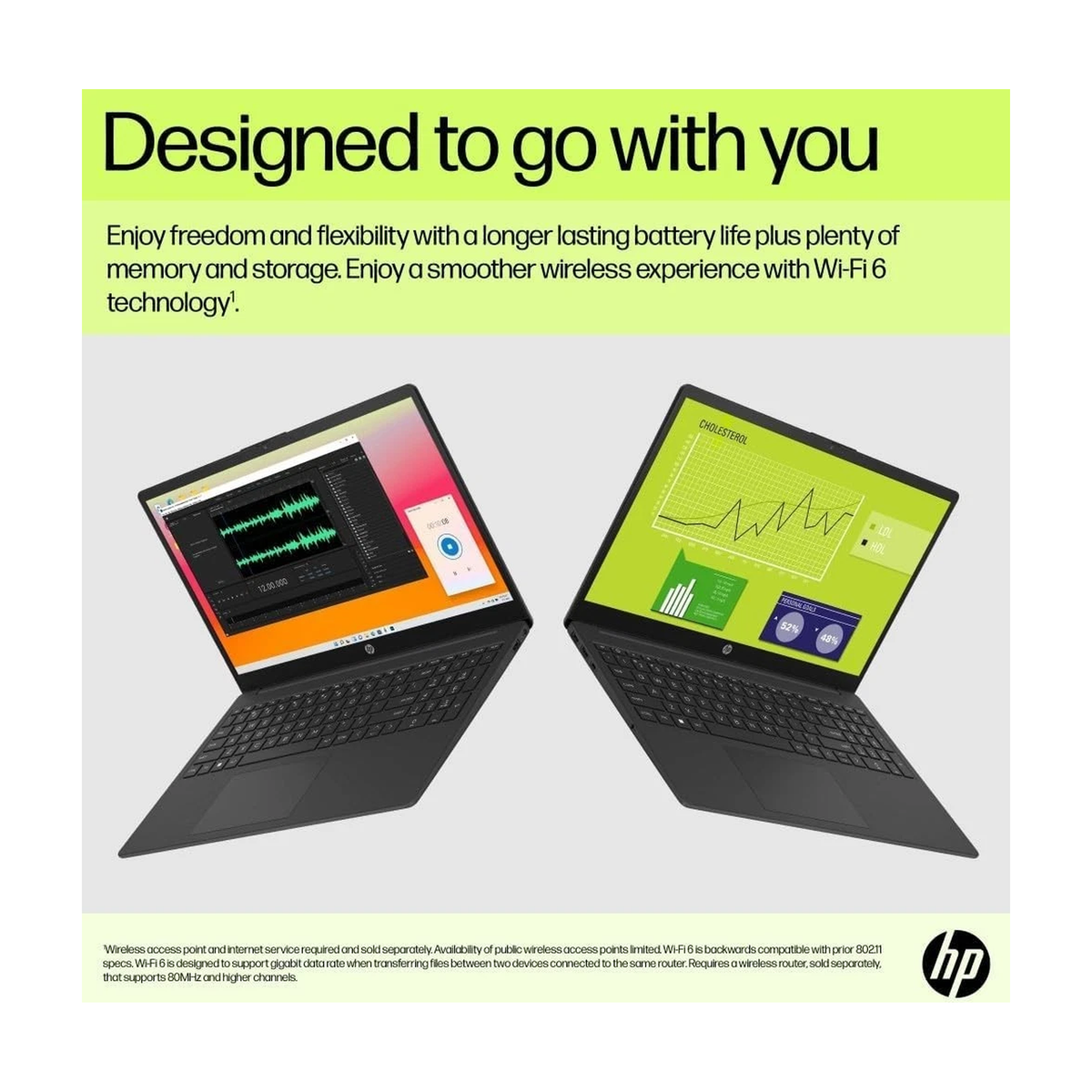 HP 15-fd1504sax 15.6" Laptop - Intel Core 3 8GB RAM 256GB SSD