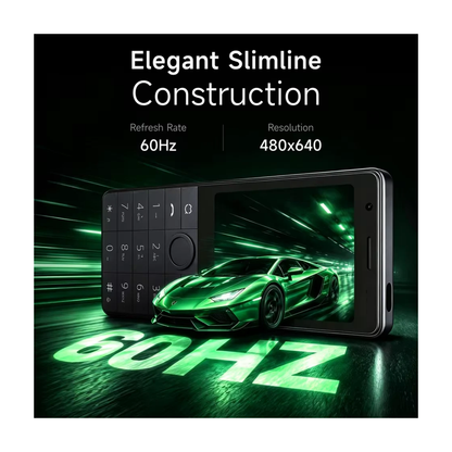 Qin J36 4G 32GB - Dual SIM (Unlocked) - Google Play Touchscreen & Button Phone