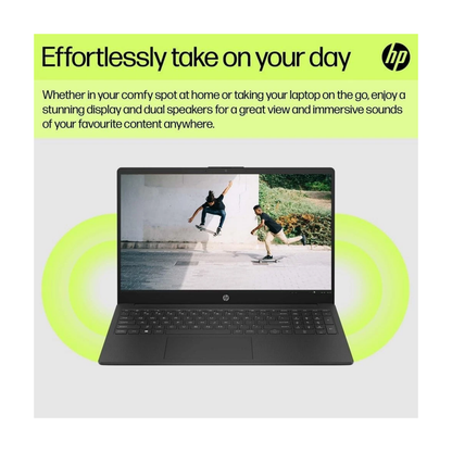 HP 15-fd1504sax 15.6" Laptop - Intel Core 3 8GB RAM 256GB SSD