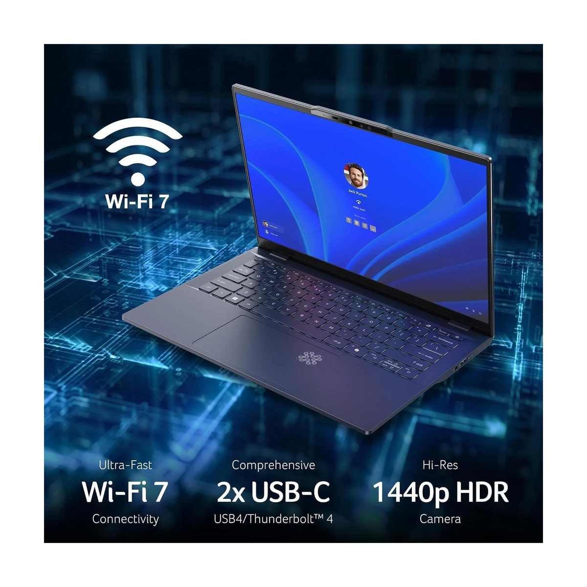 ACER Swift 14 AI 2.8K OLED Laptop - Intel Core Ultra 7 256V 16GB RAM 1TB SSD