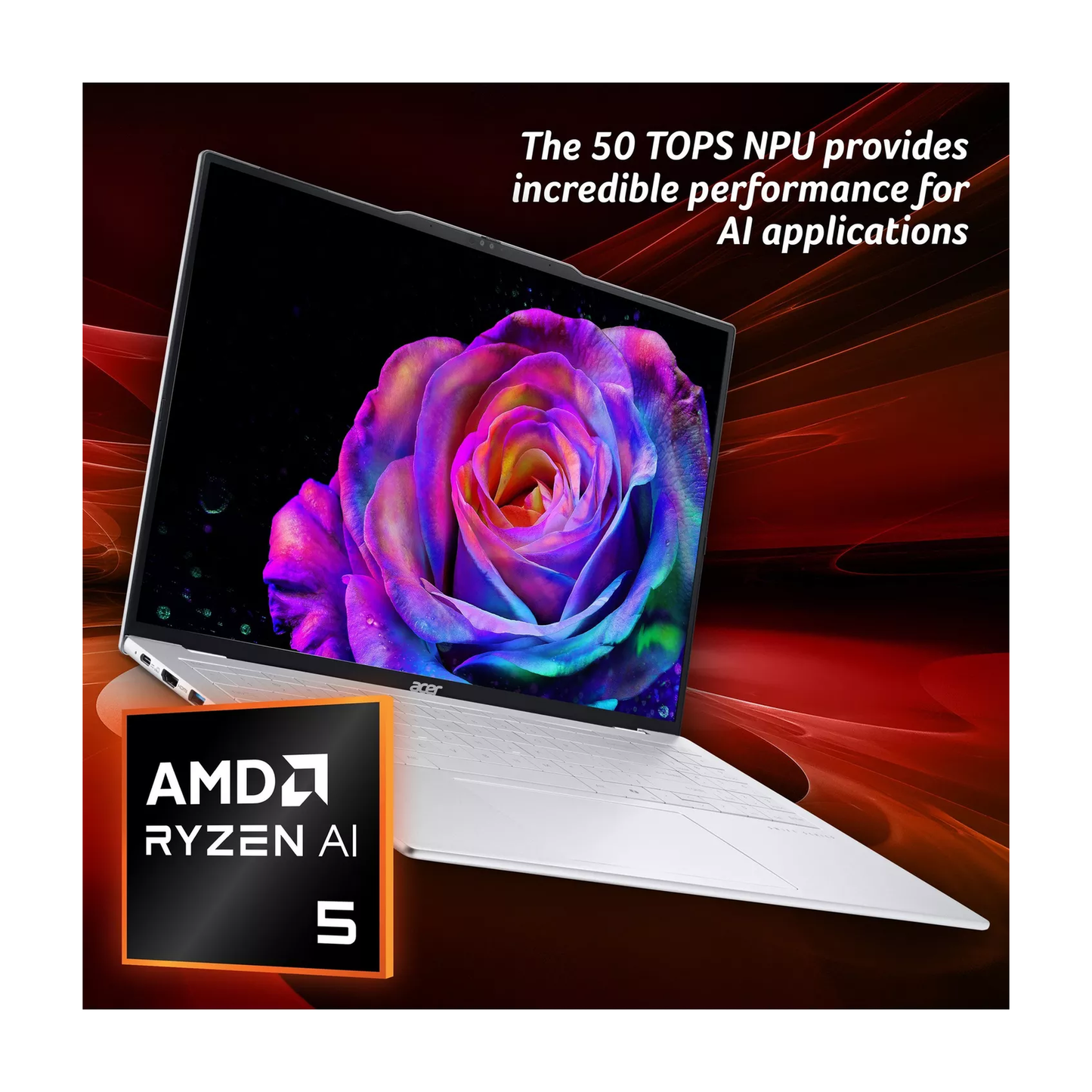 ACER Swift Air 16" OLED Laptop - AMD Ryzen AI 5 330 16GB RAM 512GB SSD