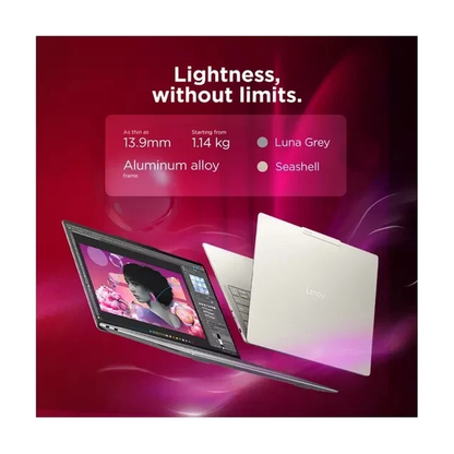 Lenovo Yoga Slim 7 14" OLED Laptop Aura Edition - Intel Core Ultra 5 322 16GB RAM 512GB SSD