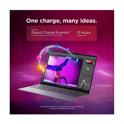 Lenovo Yoga Slim 7 14" OLED Laptop Aura Edition - Intel Core Ultra 5 322 16GB RAM 512GB SSD