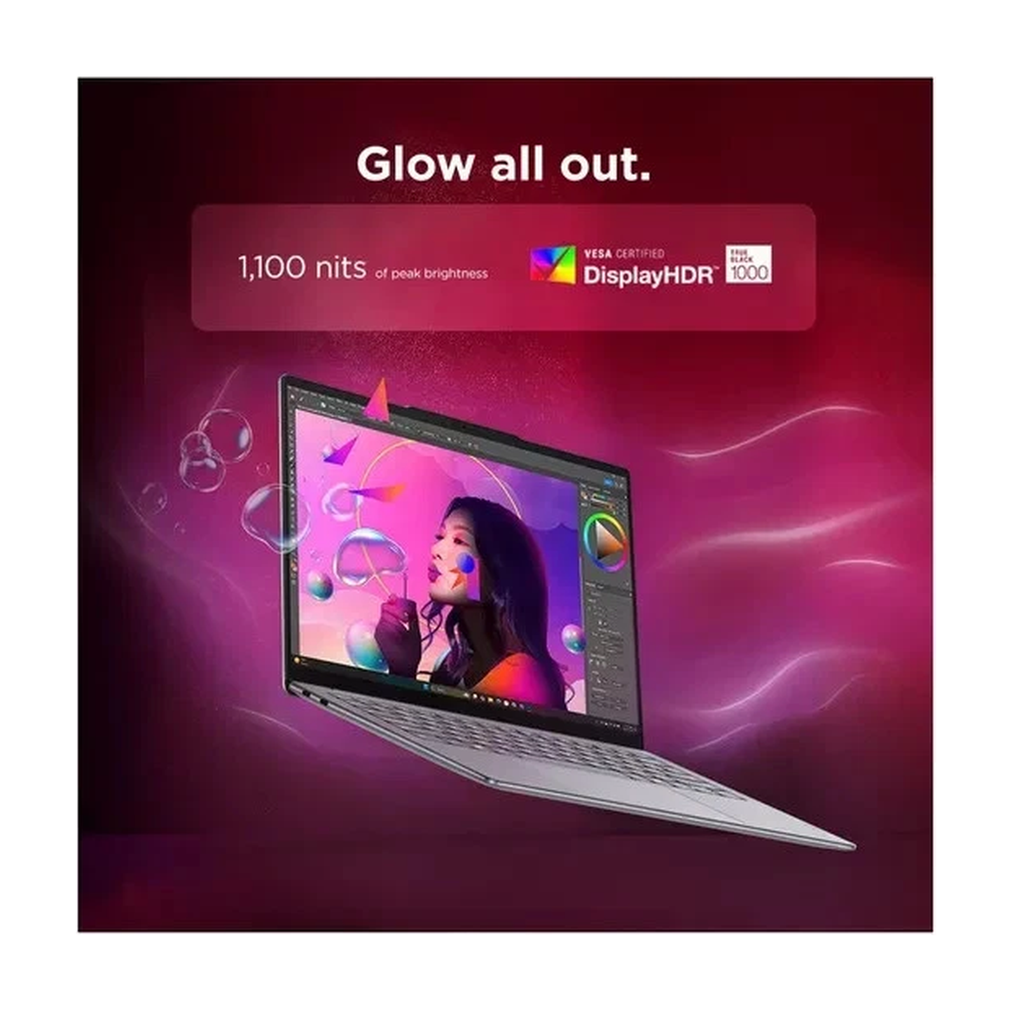 Lenovo Yoga Slim 7 14" OLED Laptop Aura Edition - Intel Core Ultra 5 322 16GB RAM 512GB SSD
