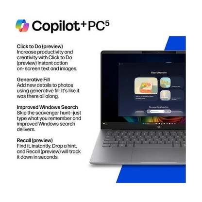 HP OmniBook 5 NGAI 14" OLED Laptop - Intel Core Ultra 5 322 16GB RAM 512GB SSD