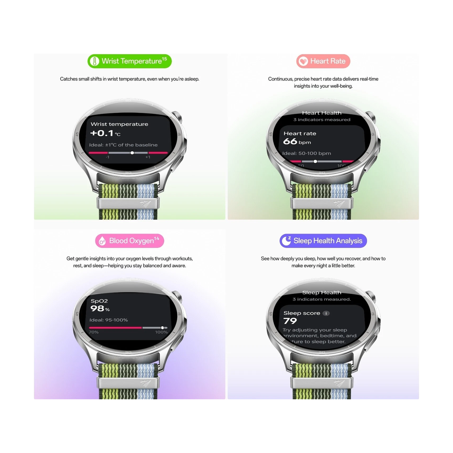 OPPO Watch S 45mm Smartwatch - Phantom Black