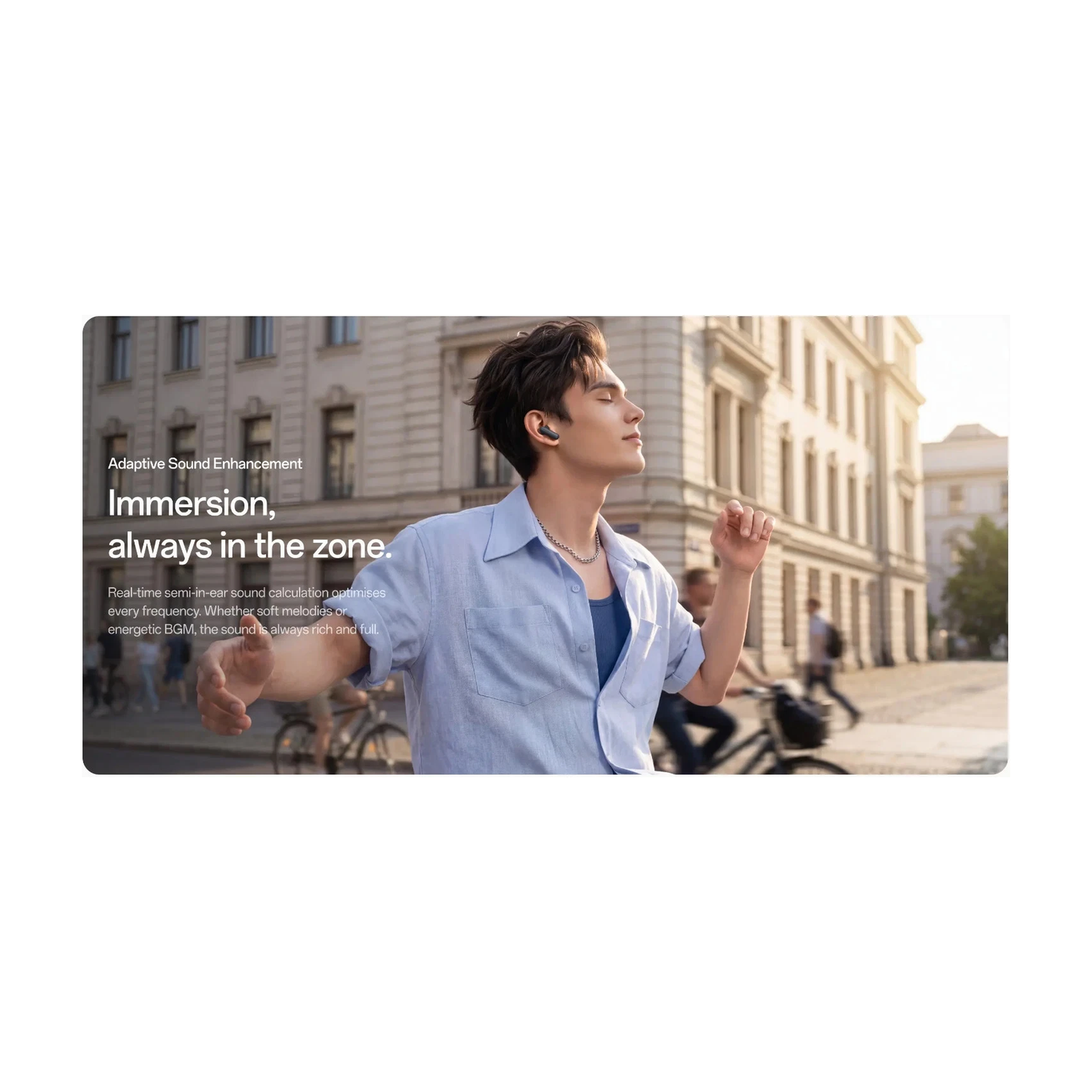 OPPO Enco Air5s Wireless Bluetooth Earphones - Lunar White