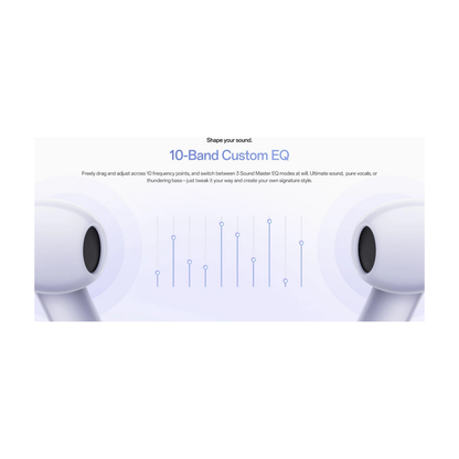 OPPO Enco Air5s Wireless Bluetooth Earphones - Lunar White