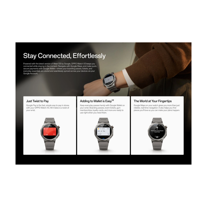 OPPO Watch X3 Smartwatch 32GB