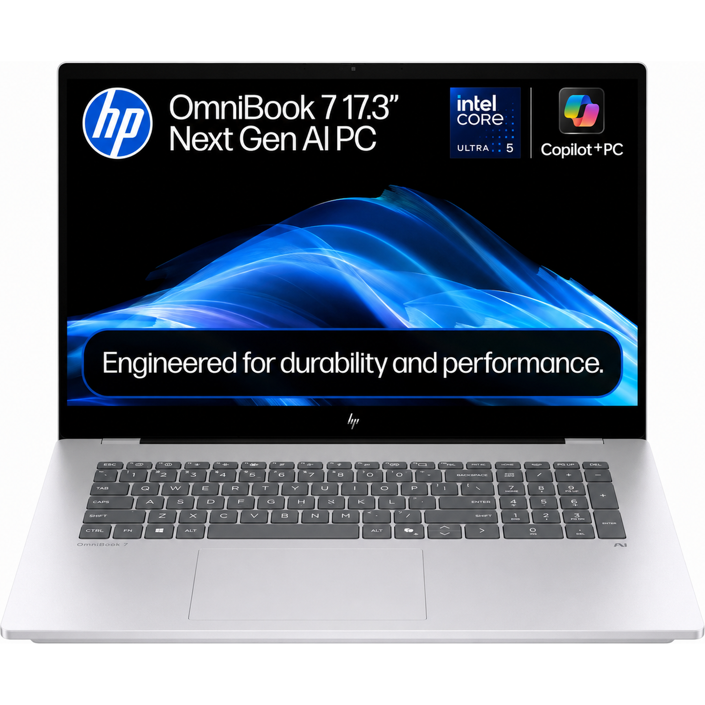 HP OmniBook 7 AI 17.3" Touchscreen Laptop - Intel Core Ultra 5 226V 16GB RAM 512GB SSD
