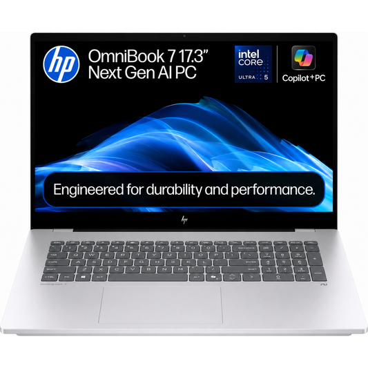 HP OmniBook 7 AI 17.3" Touchscreen Laptop - Intel Core Ultra 5 226V 16GB RAM 512GB SSD