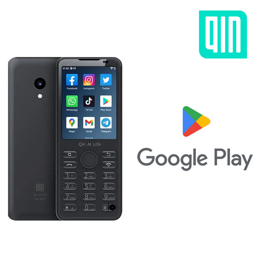 Qin F21 Pro 4G Touchscreen With Buttons Google Play Phone 32GB - NEW