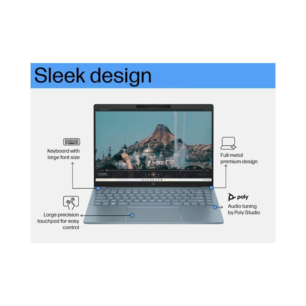 HP Pavilion Plus 14" 120Hz OLED Laptop - Intel Core Ultra 7 32GB RAM 1TB SSD