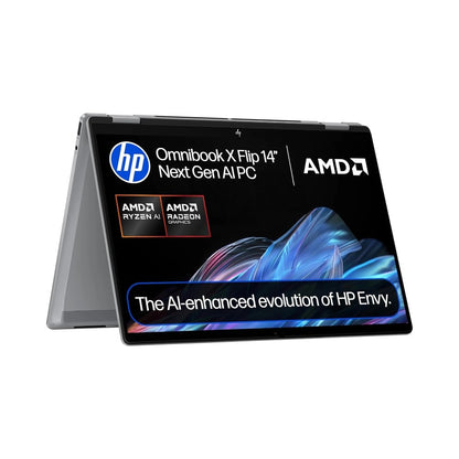 HP OmniBook X Flip 14-fk0009na 2-in-1 Touchscreen Laptop - AMD Ryzen™ AI 7 350 16GB RAM 1TB SSD