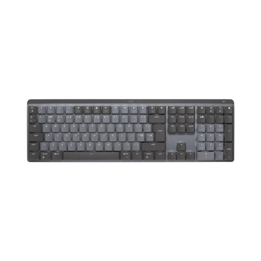 LOGITECH MX Wireless Mechanical Keyboard Tactile Quiet - Graphite - Full Size