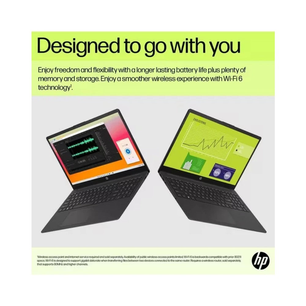 HP 15.6" Laptop - Intel Core i3 8GB RAM 256GB SSD Windows 11