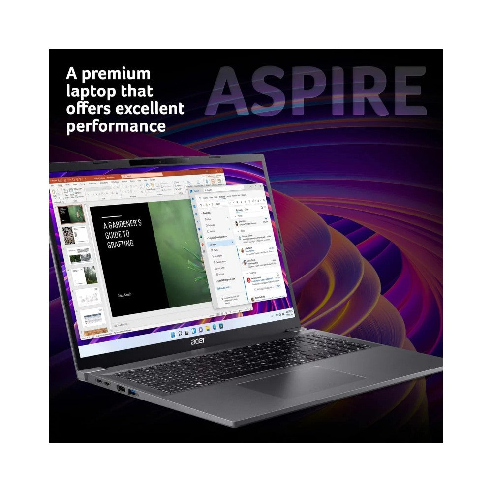 ACER Aspire 16 OLED 2K 120Hz Laptop - Intel Core Ultra 5 125H 16GB RAM 512GB SSD
