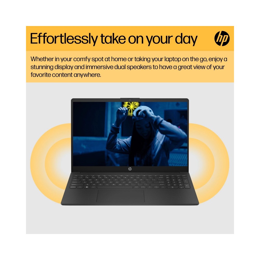 HP 15-fc0527sa 15.6" Laptop - AMD Ryzen 7 16GB RAM 512GB SSD Windows 11
