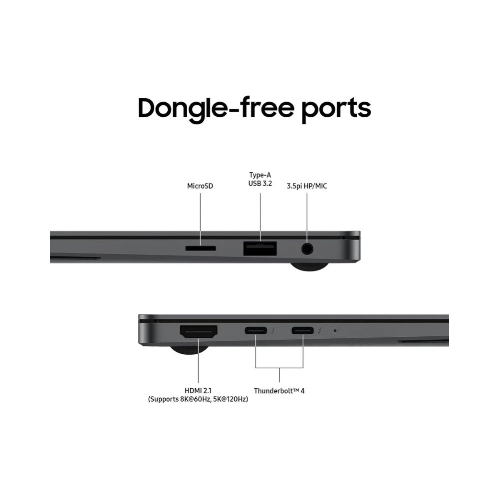 SAMSUNG Galaxy Book5 Pro 14" 120Hz AMOLED Laptop - Intel Core Ultra 7 258V 32GB RAM 512GB SSD