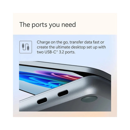 Microsoft Surface Touchscreen Laptop 13" Copilot+ PC - Platinum - Snapdragon X Plus 16GB RAM 256GB SSD