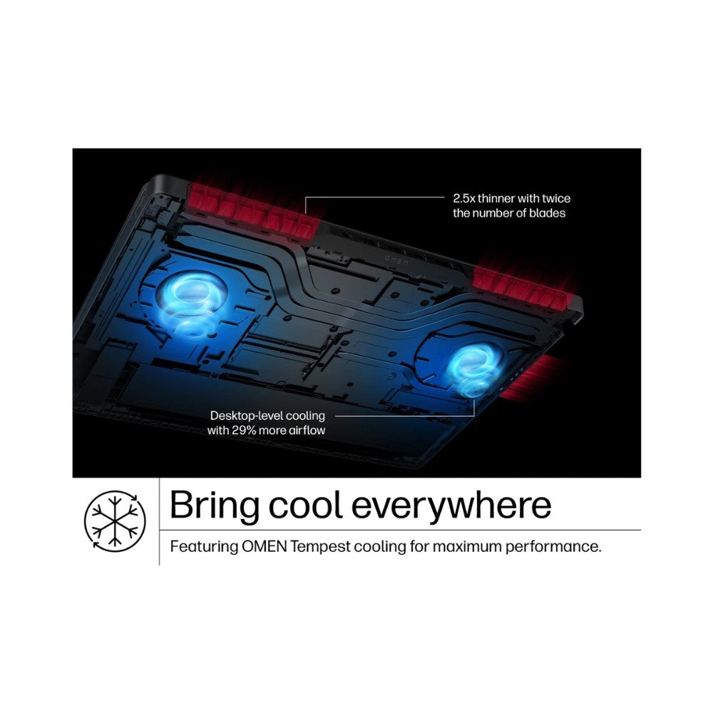 HP OMEN 17 Gaming Laptop - AMD Ryzen AI 9 365 32GB RAM 1TB SSD NVIDIA RTX 5070