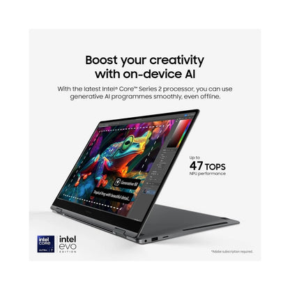 SAMSUNG Galaxy Book5 360 15.6" AMOLED 2-in-1 Laptop - Intel Core Ultra 7 258V 32GB RAM 512GB SSD