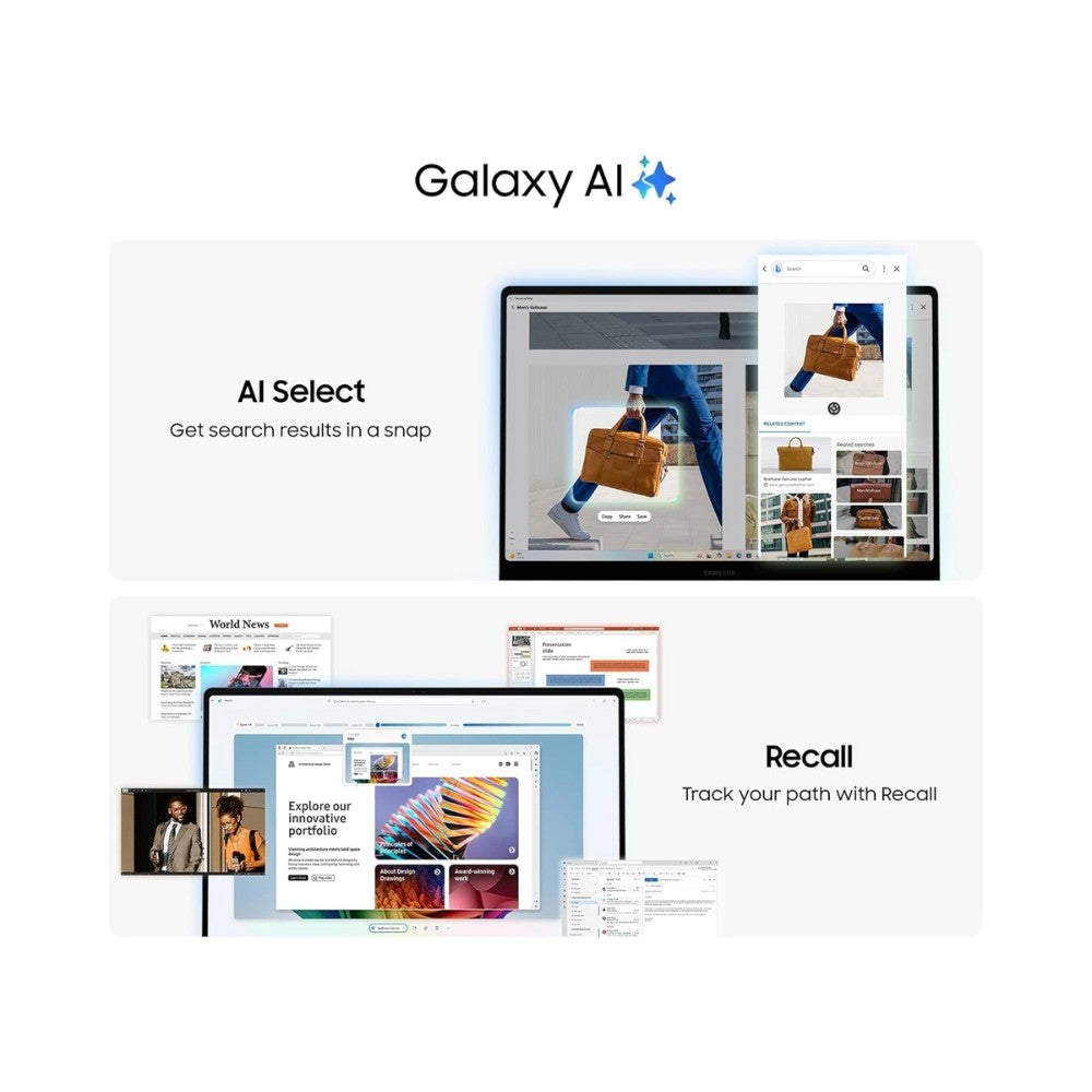 SAMSUNG Galaxy Book5 Pro 14" 120Hz AMOLED Laptop - Intel Core Ultra 7 258V 32GB RAM 512GB SSD