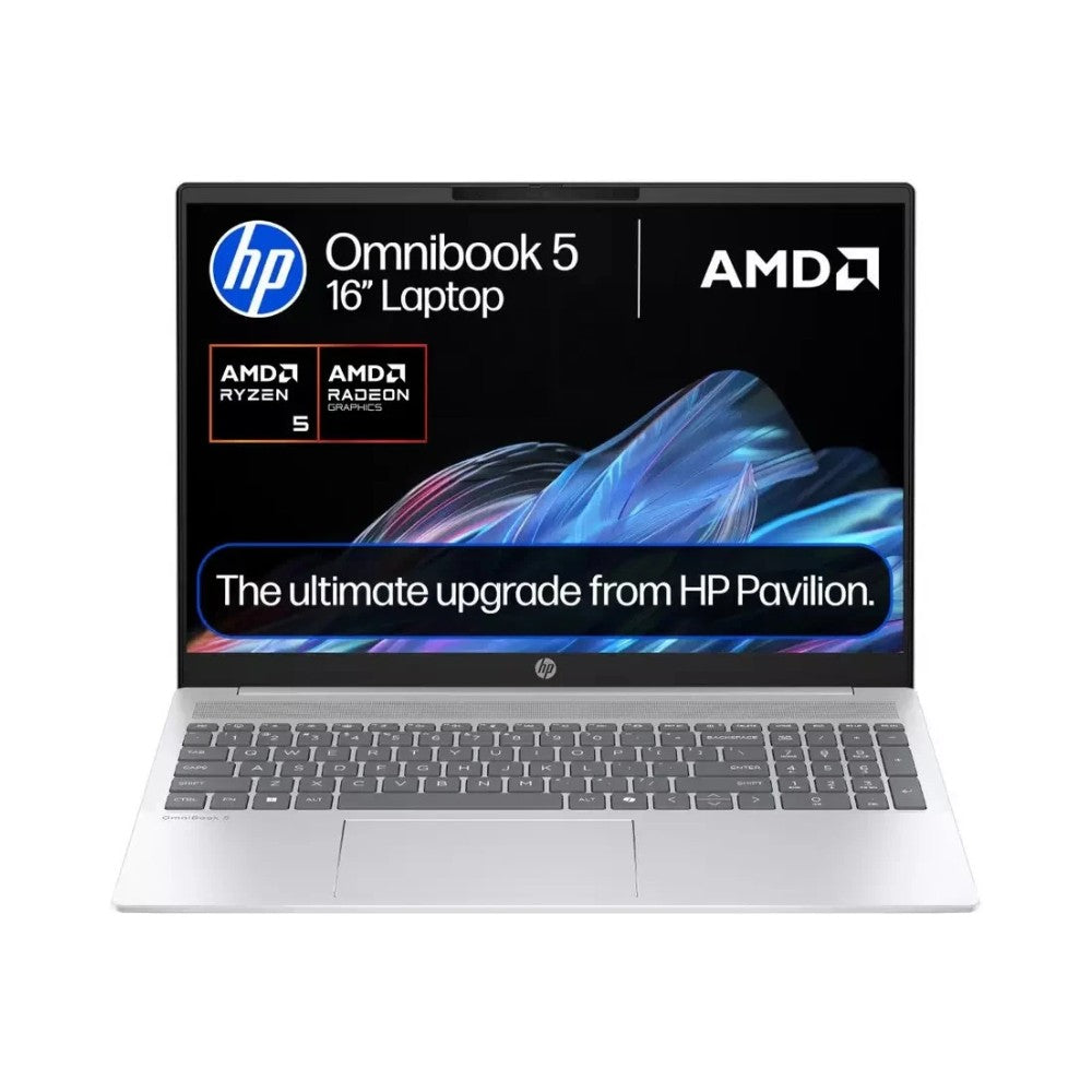 HP Omnibook 5 16" Laptop - AMD Ryzen 5 8540U 16GB RAM 512GB SSD