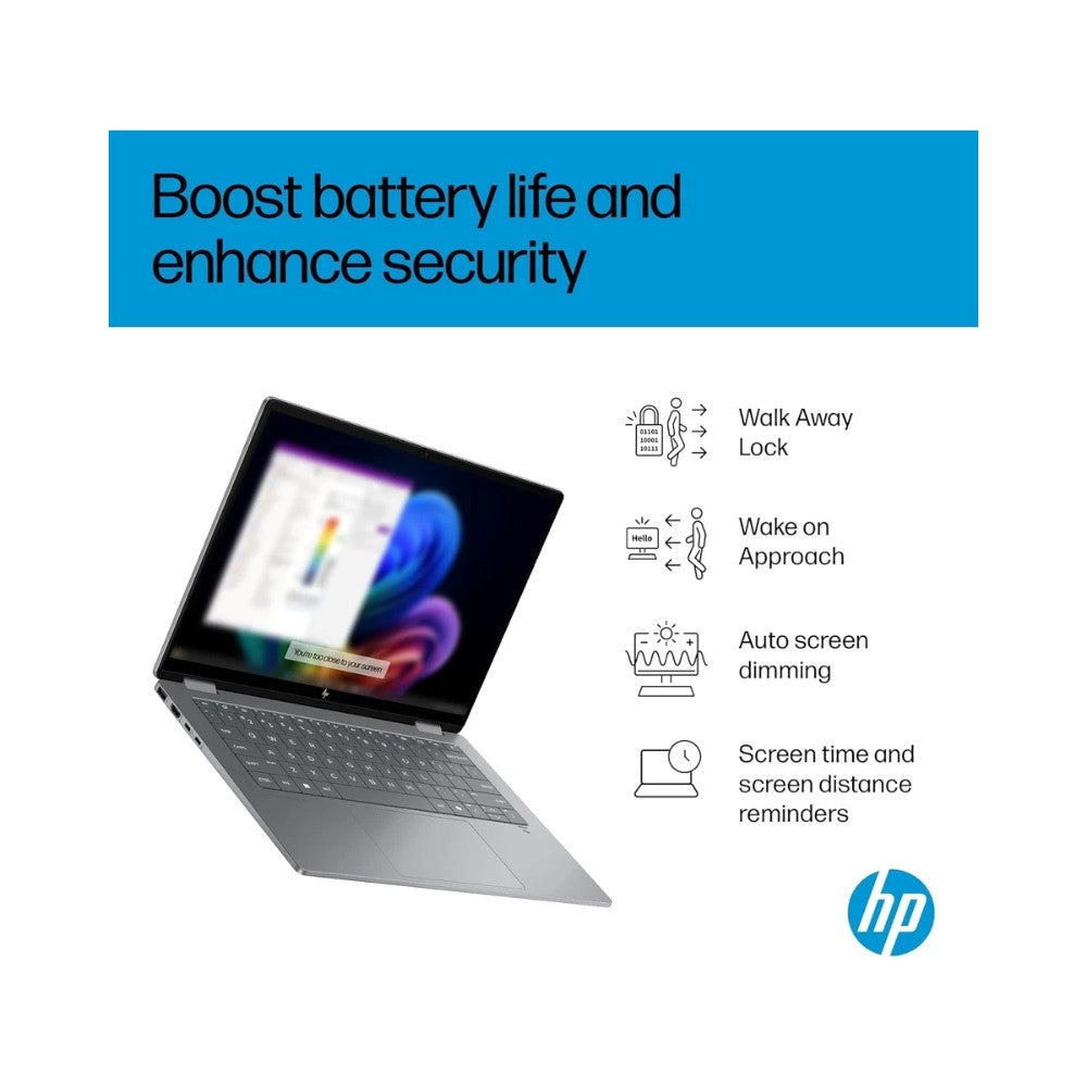 HP OmniBook X Flip 14-fk0009na 2-in-1 Touchscreen Laptop - AMD Ryzen™ AI 7 350 16GB RAM 1TB SSD