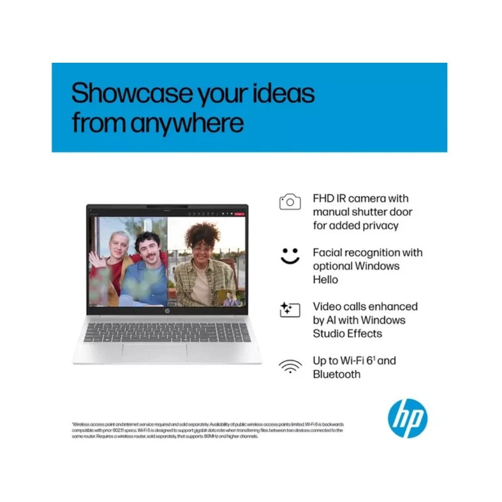 HP Omnibook 5 16" Laptop - AMD Ryzen 5 8540U 16GB RAM 512GB SSD