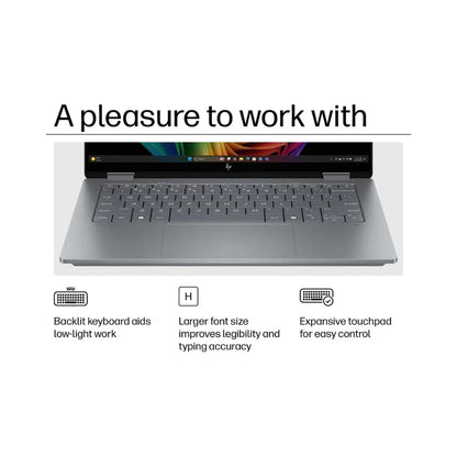 HP OmniBook X Flip 14-fk0006na 2-in-1 Touchscreen Laptop With Pen - AMD Ryzen™ AI 5 340 16GB RAM 512GB SSD