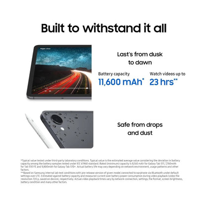 Samsung Galaxy Tab S11 10.9" Tablet & S-Pen 256GB - Grey