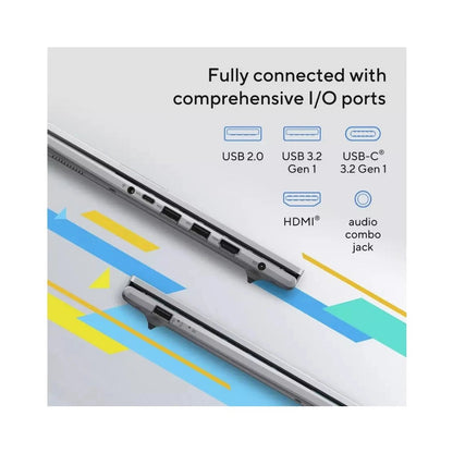 ASUS VivoBook 15 X1504VA 15.6" Laptop - Intel Core 5-120U 16GB RAM 512GB SSD