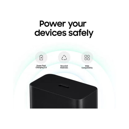 SAMSUNG 45W USB-C Fast Charger & USB-C Cable