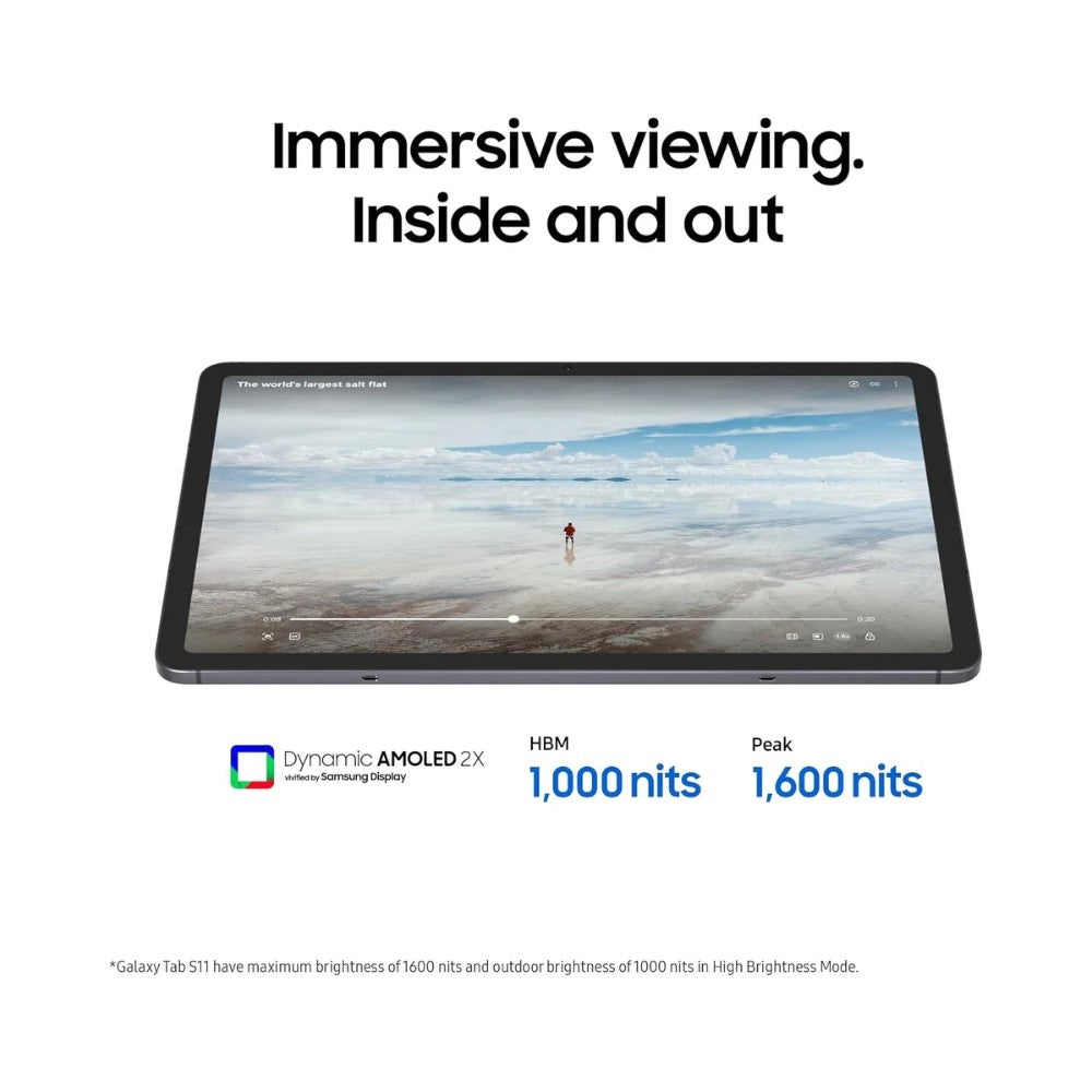 Samsung Galaxy Tab S11 10.9" Tablet & S-Pen 256GB - Grey